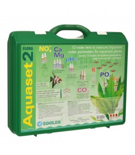 Zoolek Aquaset 2 Flora Zestaw testów Walizka