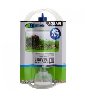 Aquael Odmulacz Dna + Czyścik do szyb L