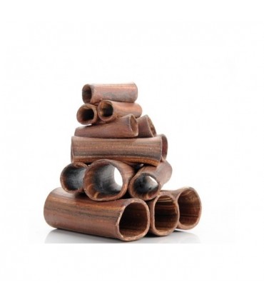 Ceramiczna góra rurek (ciemna glina)