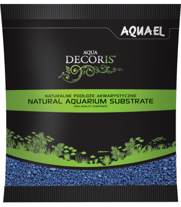 Aqua Decoris Żwirek kwarcowy Niebieski 1kg
