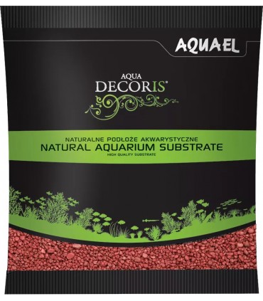 Aqua Decoris Żwirek kwarcowy Czerwony 1kg