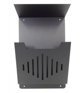 Kosz na ulotki/reklamy z daszkiem