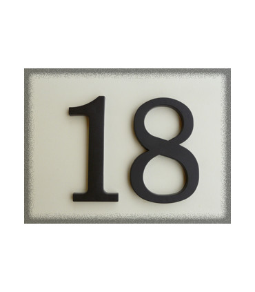 Numer na dom, Cyfry od 0 do 9