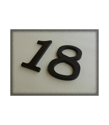 Numer na dom, Cyfry od 0 do 9