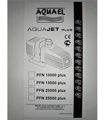 Aquael AquaJet PFN Plus 20000 pompa z regulacją