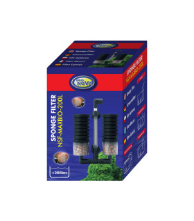 Aqua Nova filtr gąbkowy NSF-MAXBIO 200L