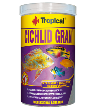 Tropical CICHLID GRAN 1000ml/550g