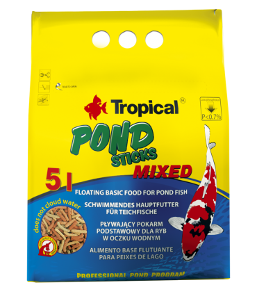 Tropical POND STICKS MIXED 5 l.